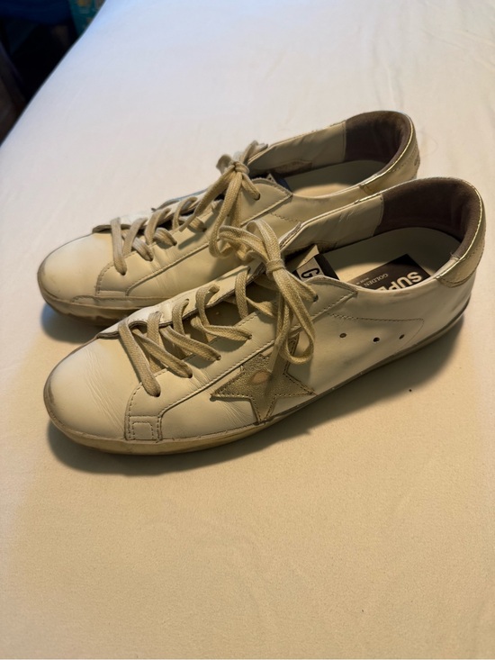 Golden Goose Shoes - golden goose superstar sneakers w/gold star and heel tab - FEEL FREE TO OFFER!